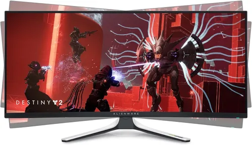Miniatura 12 de Alienware - Monitor curvado para juegos Quantom Dot-OLED AW3423DW de 34.18 pulgadas, 3440 x 1440 píxeles a 175 Hz, curvatura 1800R, verdadero 0.1 ms