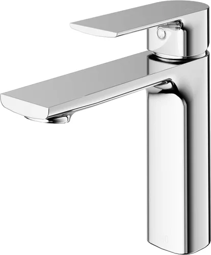 VIGO Davidson VG01043CH - Grifo de baño de un solo orificio de 6 pulgadas de alto, color cromado