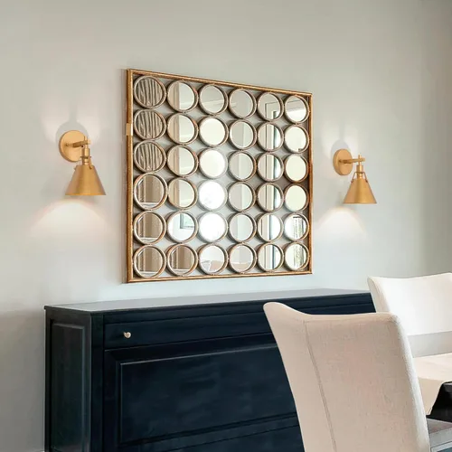 Miniatura 3 de classy leaves Aplique de pared dorado, apliques antiguos de granja, modernos apliques de pared de latón para baño, dormitorios, sala de estar