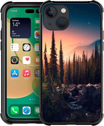 Miniatura 156 de Compatible con funda para iPhone 6 Plus/6s Plus,Bite Your Teeth Diseño de patrón asombroso, funda trasera dura de PC anti-arañazos y a prueba