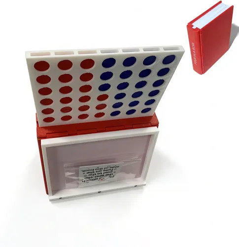 Miniatura 10 de Juego de ajedrez, juego de mesa de libro de jugadas, libro de ajedrez impreso en 3D, juego de ajedrez magnético, juego de mesa plegable de diseño