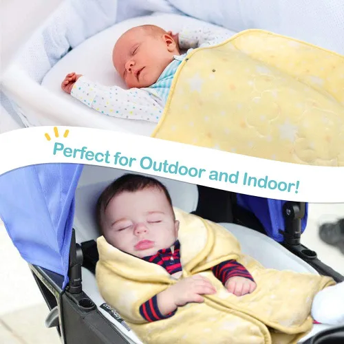 Miniatura 4 de JOIE BEAN Manta de envolver ajustable para bebé, manta para niños pequeños y bebés, saco de dormir 2 en 1, saco de dormir y manta portátil
