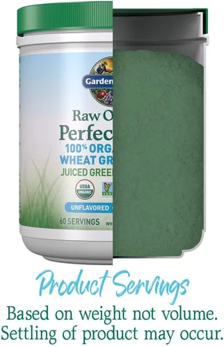 Miniatura 4 de Garden of Life Raw Organic Perfect Food 100% orgánico jugo de pasto de trigo de Estados Unidos – Polvo de superalimentos verdes en jugo, 60
