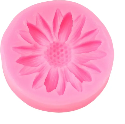 Miniatura 3 de Molde de silicona para crisantemo, moldes de fondant de girasol para decoración de pasteles de flores, decoración de cupcakes, caramelo de (Style L)