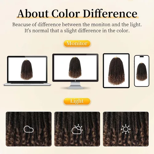 Miniatura 7 de 6 paquetes de cabello de ganchillo Goddess Locs, locs falsos rectos de 12 pulgadas para ganchillo, extensiones de cabello sintético suave rizado