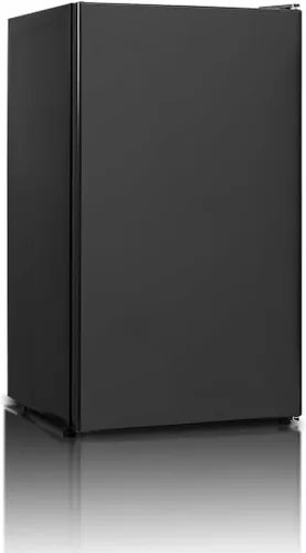 Mini refrigerador de 3.2 pies cúbicos sin congelador, puerta individual con termostato ajustable de 7 niveles, refrigerador compacto para