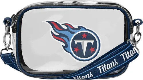 Miniatura 8 de FOCO NFL Womens NFL Team Logo Stripe Clear Crossbody Bag