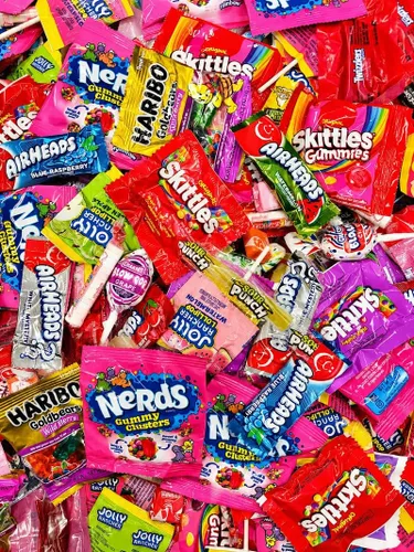 Miniatura 4 de Variedad de golosinas en paquete - 2 libras de surtido para fiesta envuelto individualmente - Bolsa de golosinas a granel - Mezcla para piñata