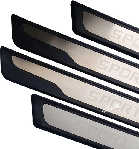 Miniatura 3 de Protector de placas de desgaste para puerta de automóvil para Honda Pilot 2015-2022, accesorios de automóvil, protector de umbral de puerta
