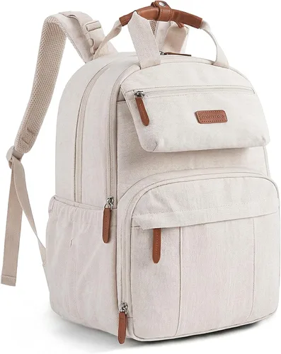 Miniatura 13 de Mommore Mochila para pañales, bolsa de pañales extra grande para 2 niños/gemelos con cambiador para viajes al aire libre, 1-negro, Grande