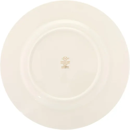 Miniatura 7 de Lenox, juego de 5 unidades de porcelana fina, Eternal con reborde dorado, Vajilla fina Lenox Autumn, Dorado
