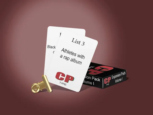 Miniatura 4 de Juego CP TIME: Paquete de Expansión Vol 1 - Juego de Cartas para La Cultura. Estilo Trivia. Múltiples Categorías: Cultura Pop, Música, Conocimientos