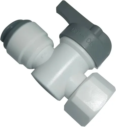 Miniatura 6 de Accesorios de tubo de copolímero de acetal de 1/2" OD, conector de mamparo, empuje para conectar para piezas del sistema de filtro de agua RO