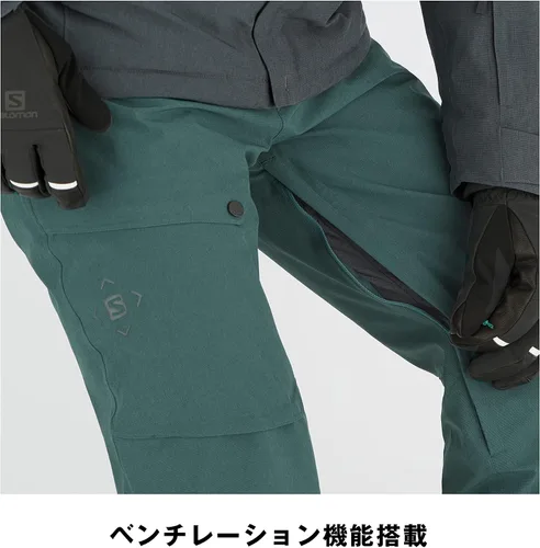 Miniatura 3 de Salomon Pantalón estándar para hombre UNTRACKED M, Green GablesPacificHeather, LR