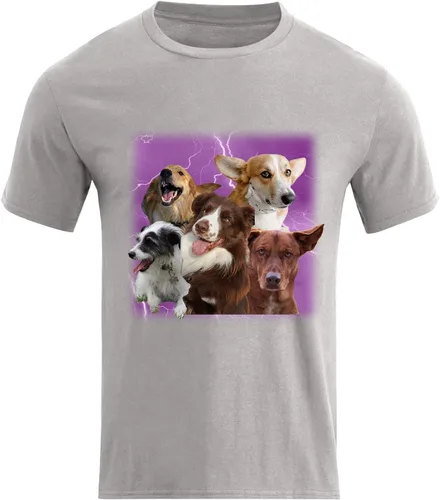 Miniatura 2 de Camisetas personalizadas para hombre, camiseta personalizada con fotos, imagen de mascota, camiseta unisex, diseña tu propio regalo divertido