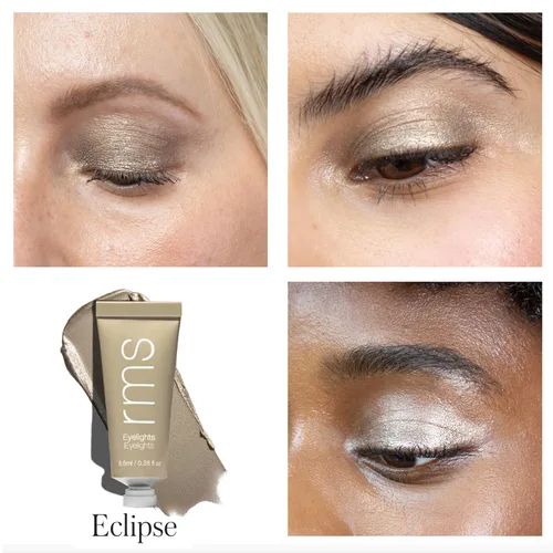 Miniatura 2 de RMS Beauty Eyelights Crema de Sombra de Ojos, Sombra de Ojos en Crema Hidratante de Larga Duración para un Color Natural Luminoso y Ajustable
