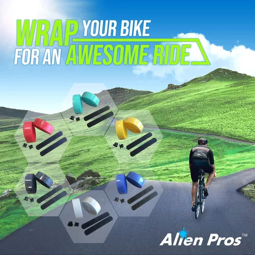 Miniatura 6 de ALIEN PROS Cinta de manubrio de bicicleta EVA (juego de 2) verde Bianchi - Mejora el agarre de tu bicicleta con esta cinta para manillar