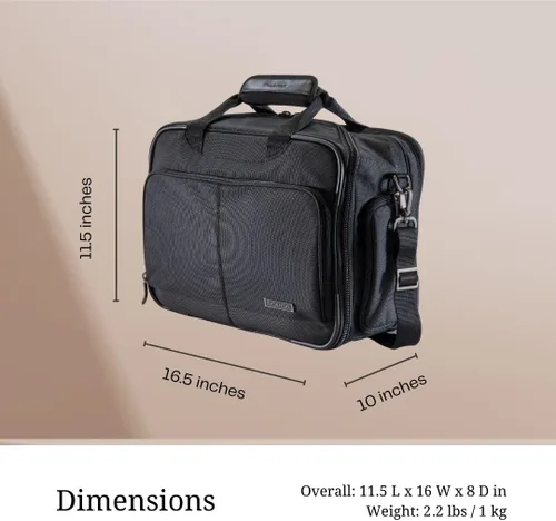 Miniatura 7 de Ricardo Beverly Hills Flight Essentials Softside Deluxe - Bolsa de embarque de lujo, tela de nailon balístico duradera, resistente al agua y a