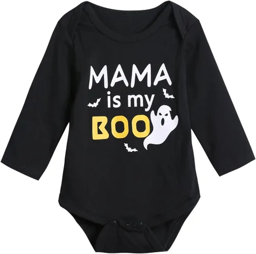 Miniatura 2 de Disfraz de mamá de bebé con texto en inglés "My Boo
