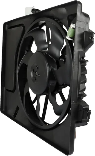 Miniatura 5 de munirater Reemplazo del conjunto del ventilador de refrigeración del radiador para 2011-2013 Elantra Sedan 25380-3X100 HY3115133 321-55027-100
