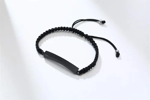 Miniatura 53 de Pulsera de urna personalizada para cenizas, recuerdos de joyería de cremación para mujeres y hombres, pulsera ajustable de cuerda tejida hecha a
