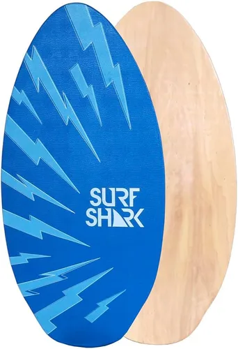 Miniatura 11 de Skimboards de madera de lujo de 35 a 41 pulgadas con almohadilla de agarre de tracción EVA para X-Grip Tabla desnatada de madera para niños y Surf