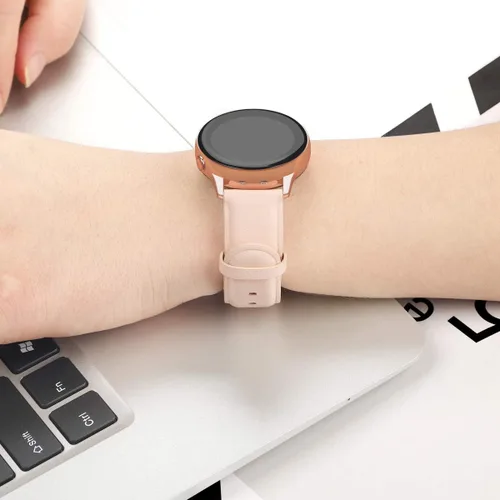 Miniatura 5 de 200 correas compatibles con Fossil Julianna Hr, correa de repuesto de piel auténtica suave clásica para Fossil Julianna HR/Fossil Carlyle Smartwatch