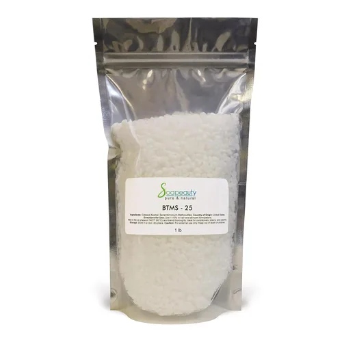Soapeauty BTMS-25 (metosulfato de behentrimonio y alcohol cetearílico) | Emulsionante acondicionador para el cuidado del cabello y formulaciones sin