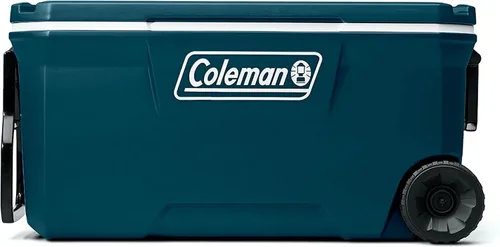 Miniatura 18 de Coleman Classic Series - Enfriador portátil aislado con ruedas, resistente a fugas, para exteriores, mantiene el hielo hasta 5 días, 65 cuartos