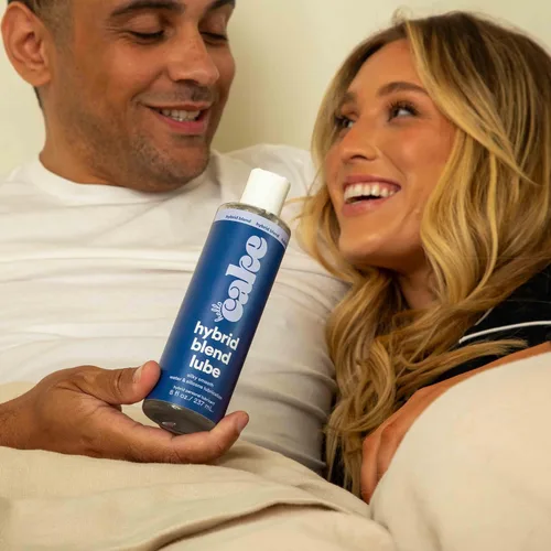 Miniatura 6 de Hello cake Lubricante híbrido – Lubricante personal de silicona y a base de agua, seguro para todos los materiales de juguetes, ultra resbaladizo