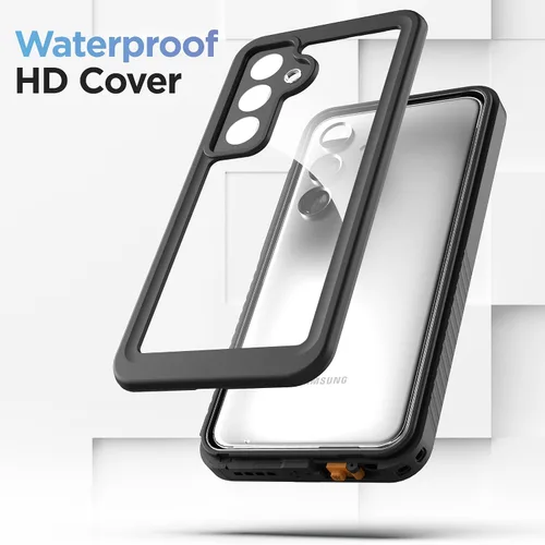 Miniatura 7 de Encased Funda impermeable para cinturón diseñada para Samsung Galaxy S24 Plus, funda protectora de cuerpo completo con protector de pantalla