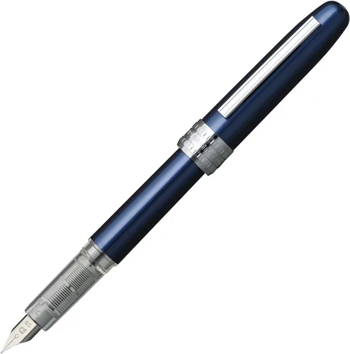 Miniatura 13 de Platina Pluma estilográfica, Plaisir punta fina, negra (PGB-1000-#1-F)