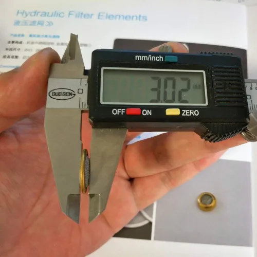 Miniatura 2 de A67999-065 Conjunto de discos de filtro de servoválvula de mercado de accesorios (10 unidades, 65 micras)