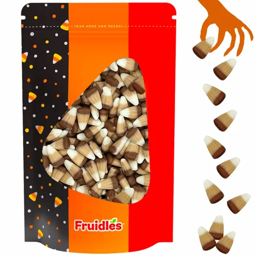 Miniatura 9 de Fruidles Golosinas de maíz de caramelo de Halloween, aperitivos divertidos y festivos (1 libra, zapateros de moras)