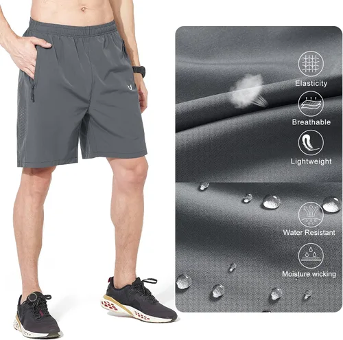 Miniatura 5 de NORTHYARD - Pantalones cortos deportivos para correr para hombres, ligeros, de secado rápido, 7, 5 o 9 pulgadas, para senderismo, deportes, gimnasio