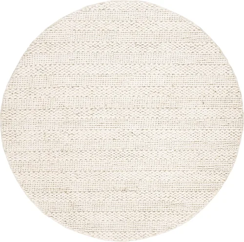 Miniatura 43 de SAFAVIEH Natural Fiber Collection - Alfombra decorativa de 2 x 3 pies, color lejía, yute hecho a mano, diseño trenzado tejido, ideal para entrada