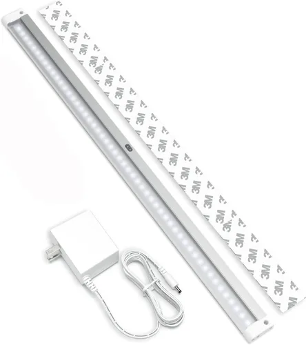 Miniatura 11 de EShine Kit de iluminación LED activado por movimiento de mano para debajo del gabinete, regulable, paquete de 1, 40 pulgadas - Control de atenuación