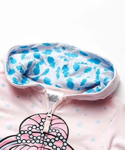 Miniatura 2 de LOL Surprise Sudadera con capucha para niña The Glitterati Crystal Queen con cremallera