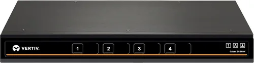 Miniatura 8 de Vertiv Cybex Secure SC845H-001 cable de vídeo 4 puertos HDMI DPP EAL4+ NIAP TAA