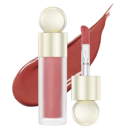 Miniatura 12 de Rubor líquido, maquillaje en crema líquida mate de doble uso para mejillas y labios, de larga duración, a prueba de manchas, rubor facial hidratante