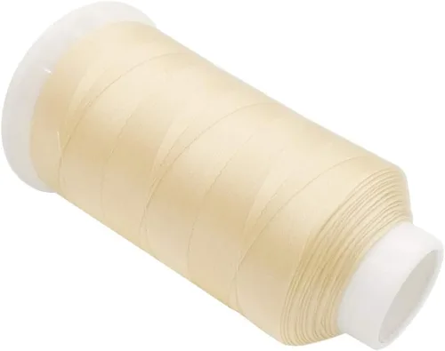 Miniatura 2 de Desirable Life Hilo de coser de nailon N66 de 1100 yardas, tamaño #92 T90 280D/3, para cuero de mezclilla, manualidades, a mano, reparación