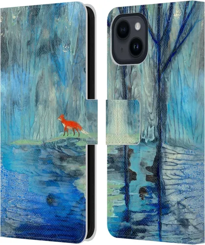 Miniatura 14 de Head Case Designs Officially Licensed Wyanne Half Light Nature 2 Leather Wallet Case Compatible with Apple iPhone 15