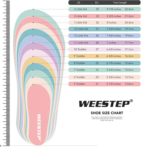 Miniatura 6 de Weestep Sandalias casuales de verano fáciles de poner y quitar para niñas