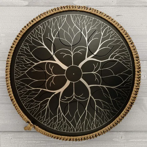 GUDA DRUM Árbol de abeja congelado con decoración de cuerda, mazos gratis y bolsa de viaje de calidad. Mejor Pandrum, tambor de lengua