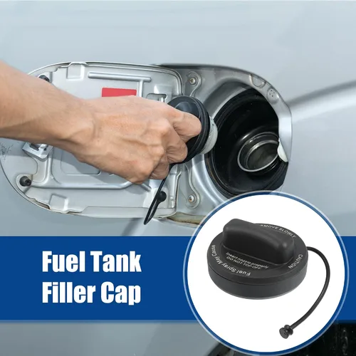 Miniatura 2 de ACROPIX Tapa de depósito de gasolina de repuesto para Mercedes-Benz NO. A2214700605 - Paquete de 1 unidad negra