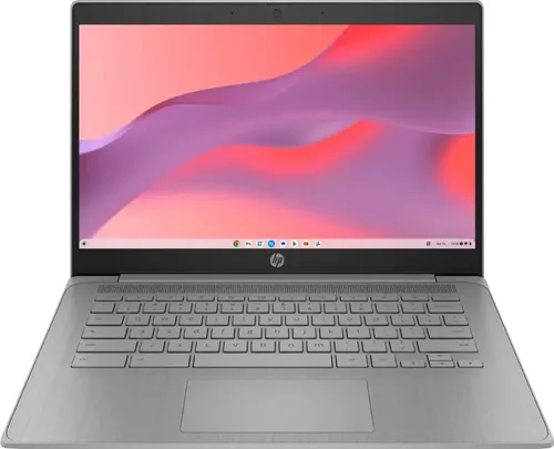 HP Chromebook - Laptop HD de 14 pulgadas, portátil para estudiantes y negocios, Intel Celeron N4500, 4 GB de RAM, 64 GB eMMC, batería de larga