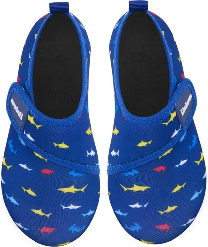 Miniatura 5 de Limberun Zapatos de agua para niños y niñas, zapatos deportivos acuáticos de secado rápido, ligeros, para piscina, playa, antideslizantes