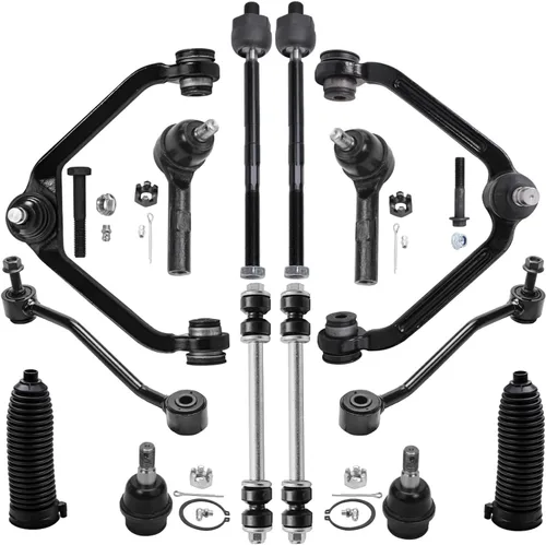 Miniatura 28 de Detroit Axle - Kit de suspensión frontal de 16 piezas para RWD Chrysler 300 Dodge Charger Challenger Magnum 6 brazos de control con rótulas 2