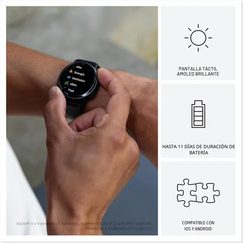 Miniatura 6 de Garmin vívoactive 5, reloj inteligente GPS de salud y fitness, pantalla AMOLED, hasta 11 días de batería (renovado) (negro)