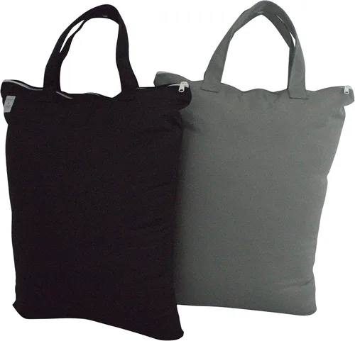 MOM & BAB Bolsas húmedas para pañales de tela para bebé, trajes de baño y toallas, viajes, bolsa húmeda y seca para bolsa de pañales, piezas de